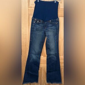 True Religion/Pea in the Pod maternity flare jeans size 30